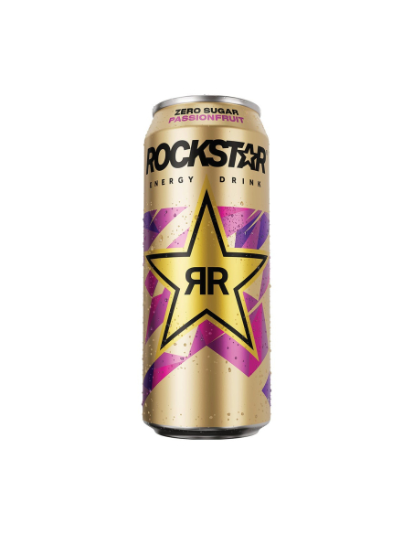 Rockstar Pasonfruit没有糖500ml x 12