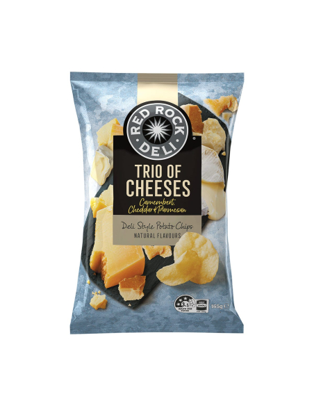 Red Rock Deli Trio di formaggio 165g x 1