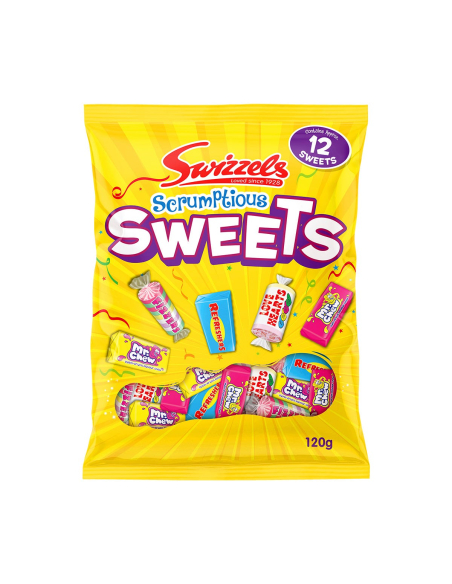 Swizzels Scrumptious Sweets 120g x 12
