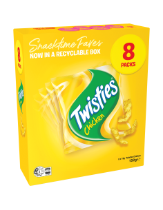 Twisties Chicken 8 Pack 152g x 1