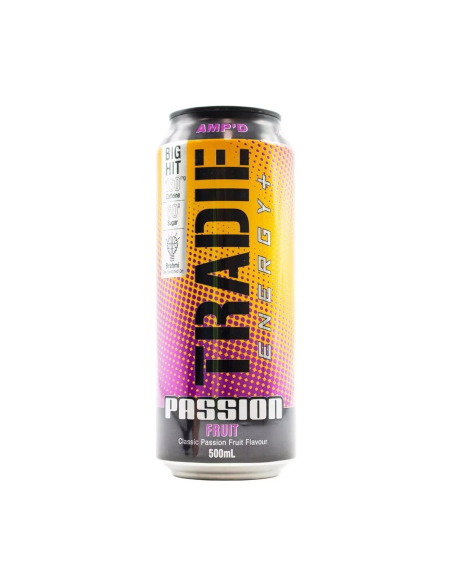 Tradie Energy PassionFruit 500ml x 12