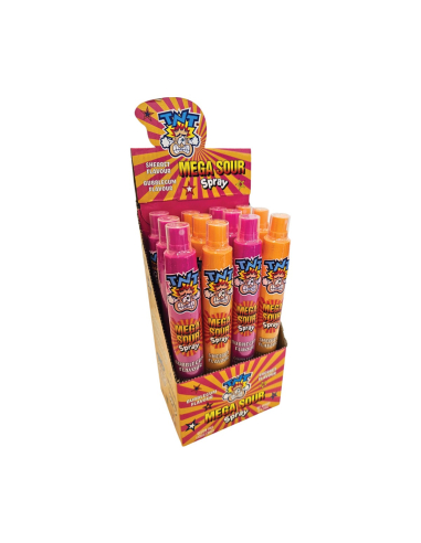 Tnt Spray Bubblegum en Sherbet 110 ml x 12