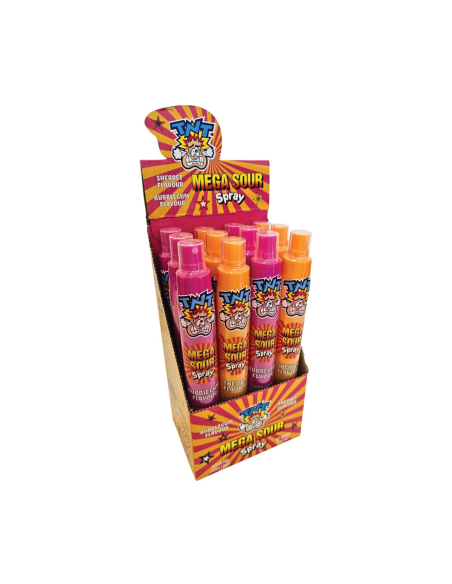 Tnt Spray Bubblegum und Sherbet 110 ml x 12