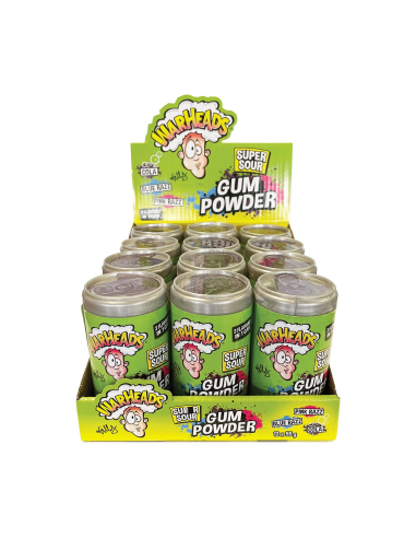 Warheads Gum Powder 55g x 12