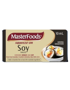Masterfoods Sauce de soja Portions 10g de 100 - 1kg x 1