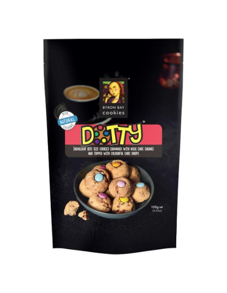 Byron Bay Cookies Dotty Cookies Bites 100g x 6