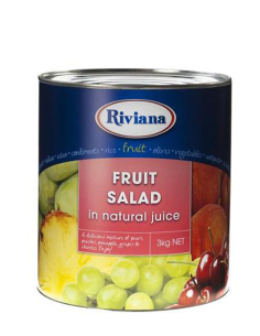 Riviana Żywność sałatka owocowa w soku naturalnego 3kg x 1