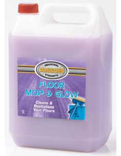 Pascoes Floor Wash & Polish Mop & Glow 5ltr x 1