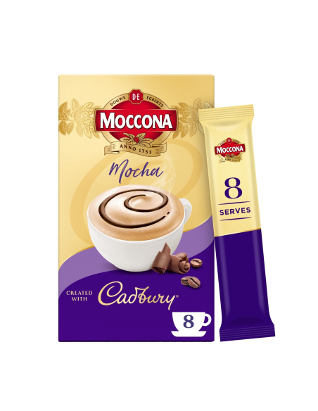 Moccona Cadbury Mocha 8 Sachets 132g x 1