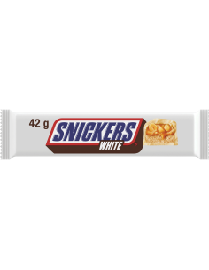 Snickers Barre de chocolat blanc 42G x 20