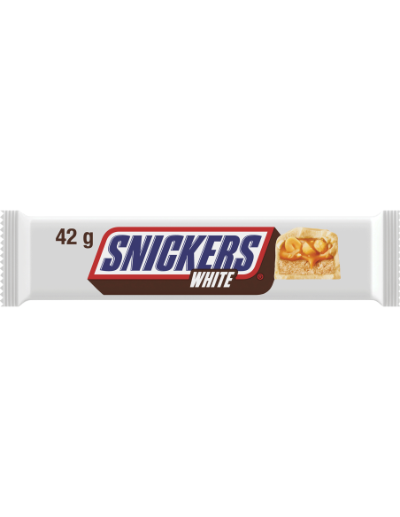 Snickers 白色巧克力棒42g x 20