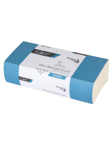 Capri Ultra Slimfold Waschraum Handtücher Pack X 1