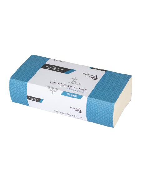 Capri Ultra Slimfold Washroom Hand Towels Pack x 1