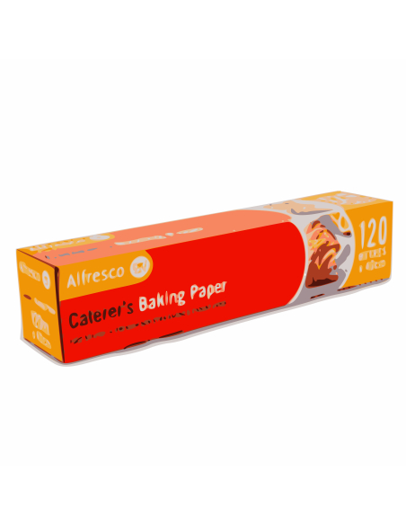 Alfresco Caterer's Baking Paper 120m by 40cm x 1