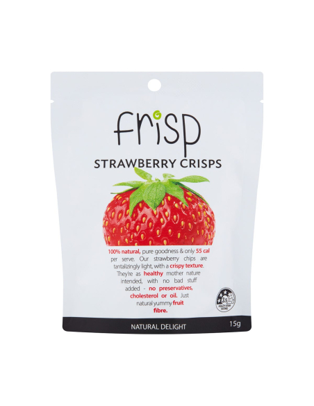 Frisp Crisps de fresa 15g x 8