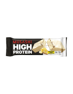 Musashi White Choc Protein Lemon 90g x 12