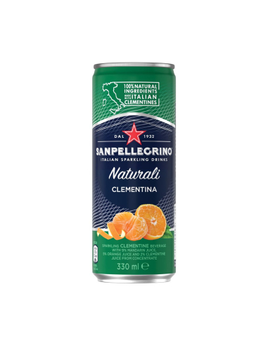 San Pellegrino Naturali Clementina 330ml x 24
