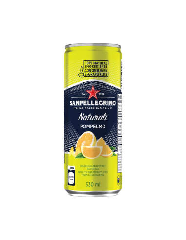 San Pellegrino Naturali Pompelmo 330ml x 24