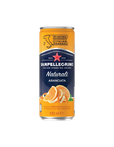 San Pellegrino Naturali Aranciata 330ml x 24