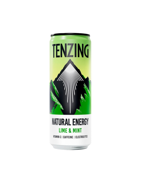 Tenzing Natural Energy Lime & Mint 330ml x 12