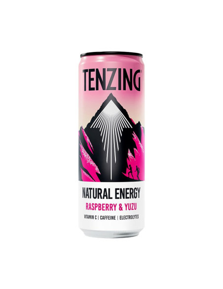 Tenzing Natural Energy Raspberry Yuzu 330ml x 12