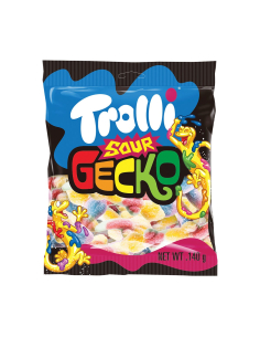 Trolli Sour Gecko Bag 140g x 8