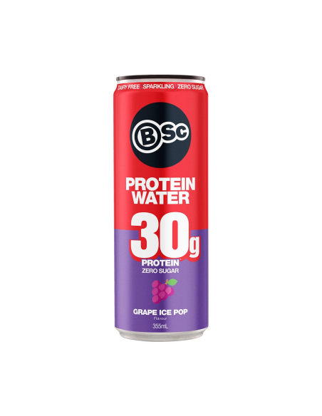 Bsc Protein Water Grape Sugarfree 355ml x 12