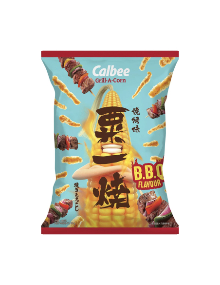 Calbee Grill-a-corn Bbq Flavour 80g x 12