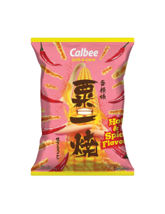 Calbee Grill-a-corn Hot & Spicy Flavour 80g x 12