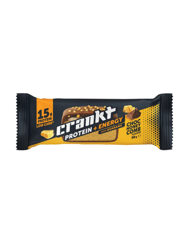 Crankt Protein Bar Chocolate Honeycomb 50g x 12