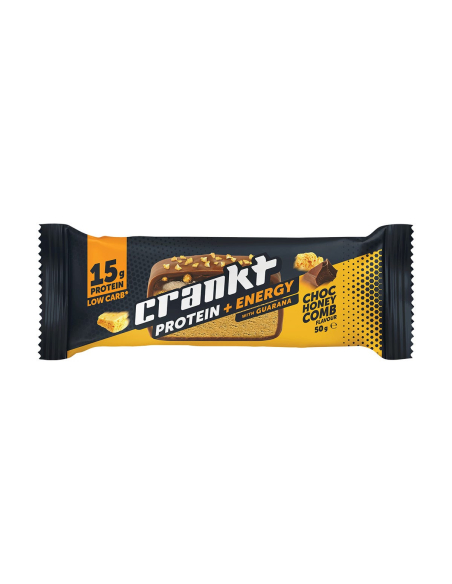 Crankt Protein Bar Chocolate Honeycomb 50g x 12