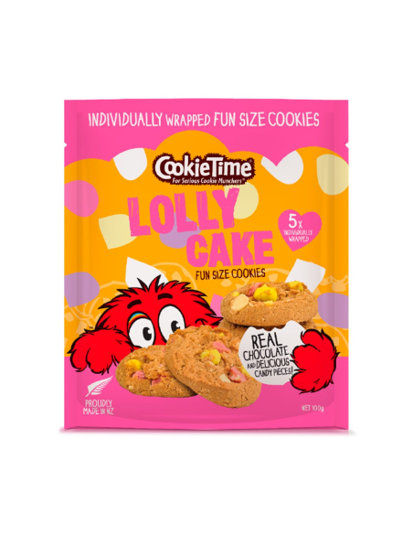 Cookie Time Lolly Cake 5 Pack 100g x 1