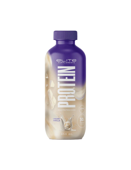 Elite High Protein Shake Creamy Vanilla 450ml x 6