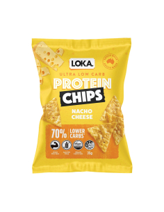 Loka Foods Protein Chips Nacho Cheese 35g x 6