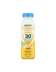 Rokeby Protein Smoothie Banana Honey Cinnamon 425ml x 6