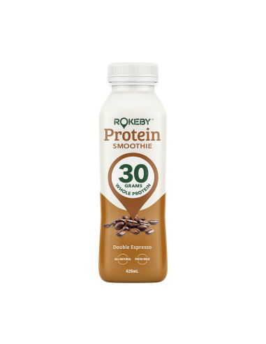 Rokeby Protein Smoothie Double Espresso 425ml x 6