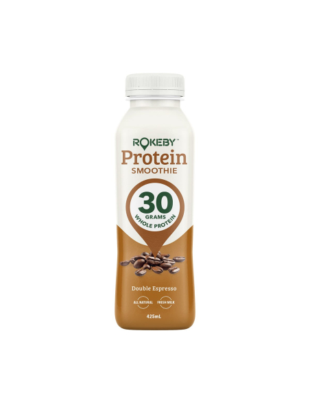 Rokeby Protein Smoothie Double Espresso 425ml x 6