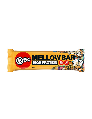 Bsc Mellow Bar Salted Caramel 50g x 12