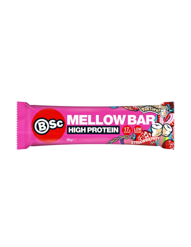 Bsc Mellow Bar Strawberry 50g x 12