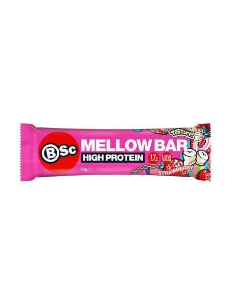 Bsc Mellow Bar Strawberry 50g x 12