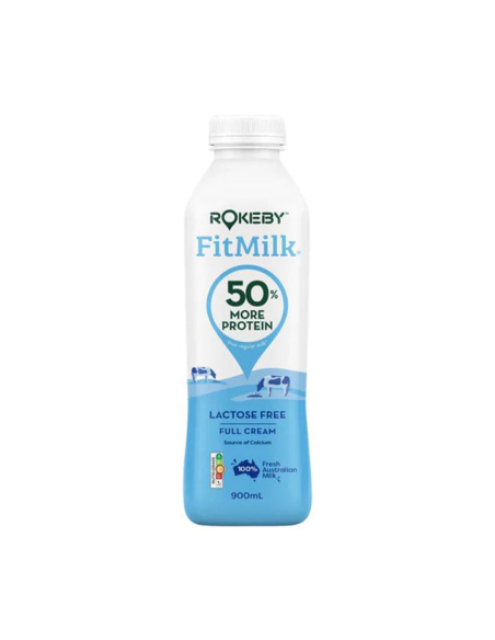 Rokeby Fit Milk Lactose Free 900ml x 6