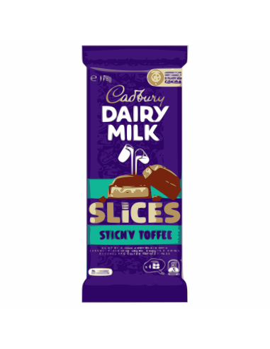 Cadbury Sticky Toffee Slice 178g x 16