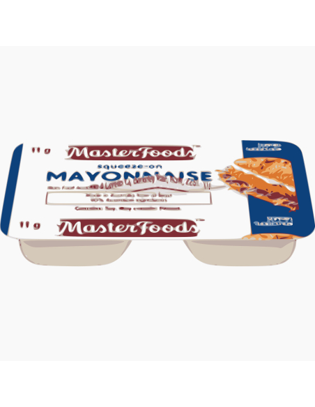 Masterfoods Mayonnaise 100 Pack 11g 1100g x 1