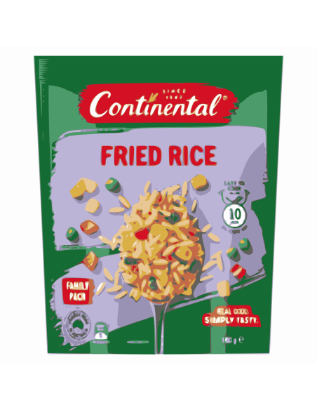 Continental Rice Fried 180g x 6
