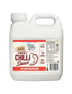 Yarra Valley Sauce Sweet Chilli Asian Inspired 2ltr x 1
