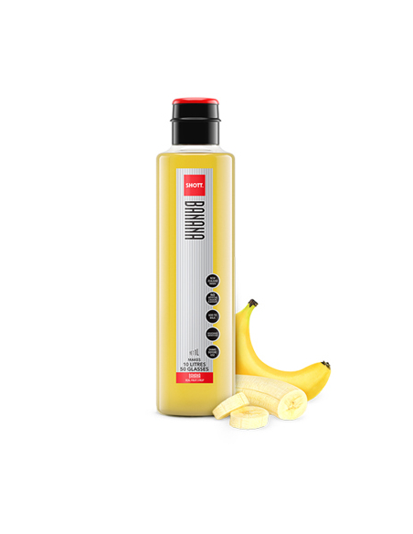 Shott Beverages Sciroppo banana 1ltr x 1