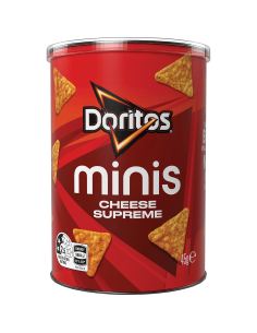 Doritos Minis Cheese Supreme Can 45g x 12