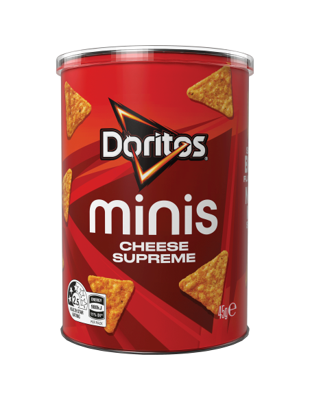 Doritos Miniskaas Supreme Kan 45g x 12
