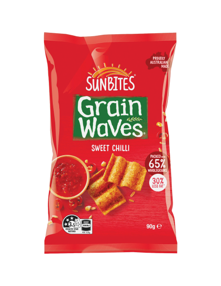 Grain Waves Sweet Chilli 90g x 15