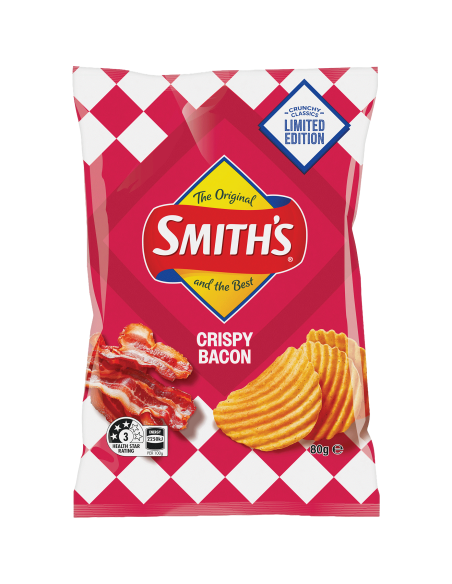 Smith's Crispy Bacon 80g x 18